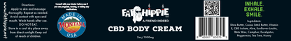 CBD Body Cream 2oz/1000mg